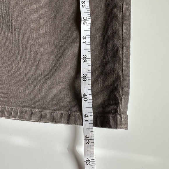 J. Jill Women Brown Corduroy Jeans Size 6 | Straight Leg Soft Comfort Fit Casual - Picture 7 of 7